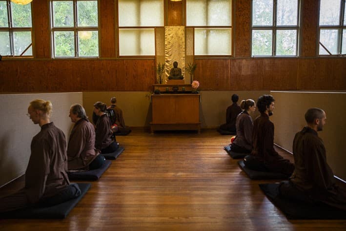 Sesshin retreat